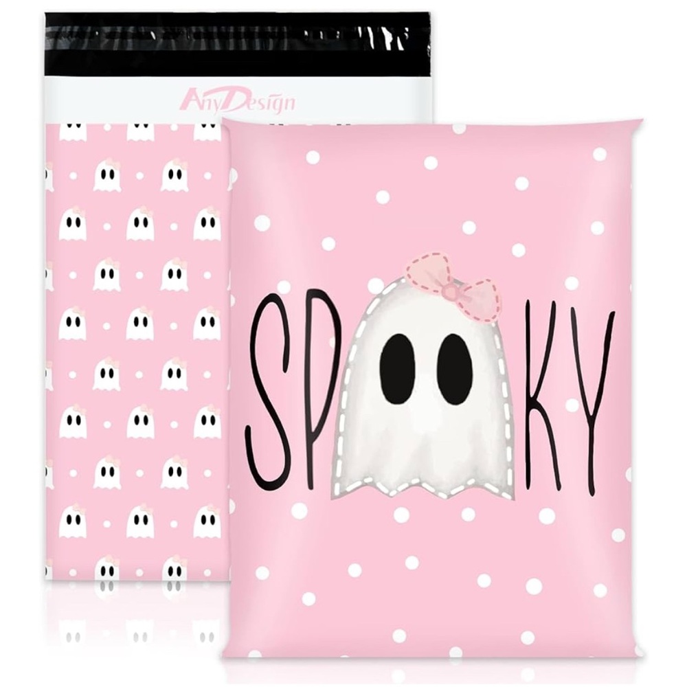 10 Mailers 10x13 inch Spooky Ghost NIP